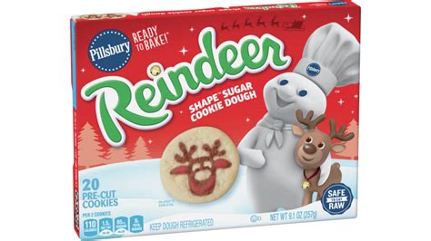 Pillsbury™ Shape™ Reindeer Sugar Cookie Dough - Pillsbury.com