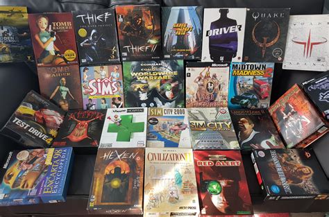 Added a few more "big box" pc games to my collection : retrogaming