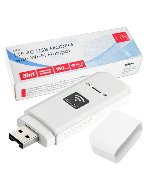 Modem USB y router wifi 3G/4G sim card