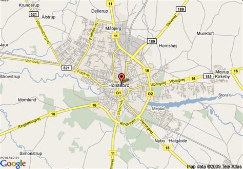 Holstebro Map and Holstebro Satellite Image