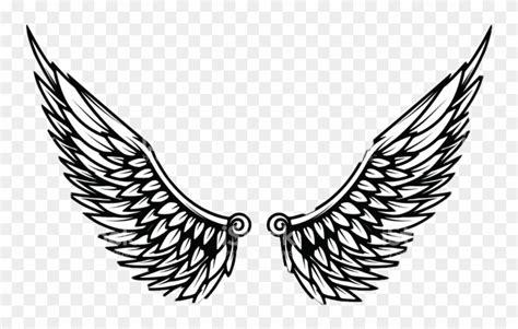 Eagle Wings Template Clipart (#1585316) - PinClipart