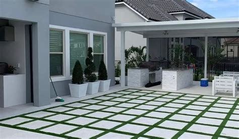 Can You Install Artificial Grass Between Pavers? (Do This)