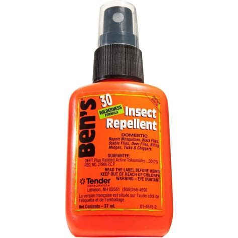 (4 Pack) Ben's 30% DEET Mosquito, Tick & Insect Repellent, 37ml pump ...