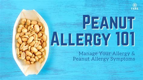 Food Allergy 101: Peanut Allergy Symptoms | Peanut Allergy Reaction - YouTube