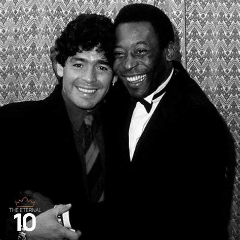 Photo of Football Legends Pele and Maradona together | Daleeeel.com