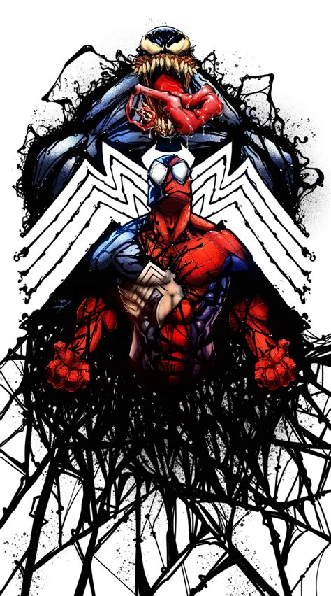 ArtStation - Spiderman and Venom