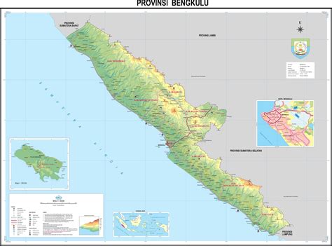 Peta Bengkulu Lengkap dengan Nama Kota - Lamudi