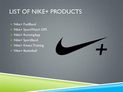 PPT - Nike+ Products PowerPoint Presentation, free download - ID:3171688