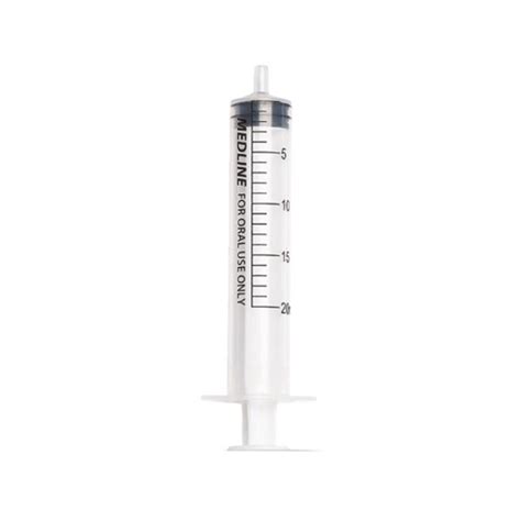 BettyMills: Oral Syringe, Clear, 20 mL - Medline NON65020 CS - Betty Mills