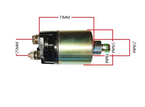 Starter Solenoid Relay Yanmar L48, L70, L100 and Chinese 170F, 178F, 186F engines - Parts Garage