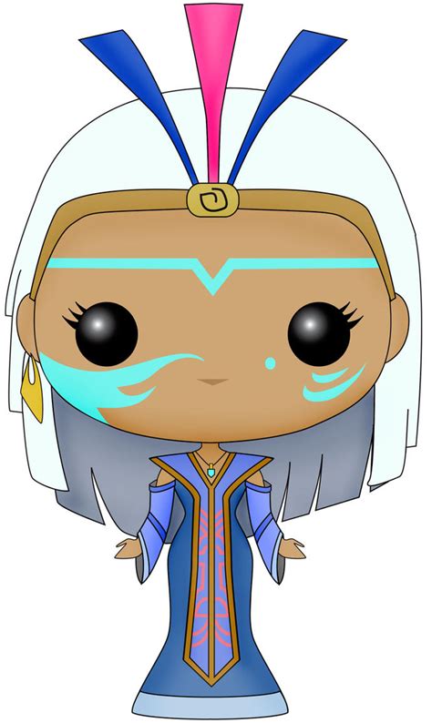 Funko Pop Fan Art- Atlantis- Queen Kida by CSF-Designs on DeviantArt