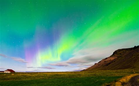 Iceland aurora borealis northern lights - HDWallpaperFX
