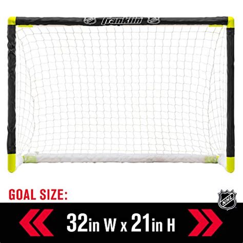 Franklin Sports Knee Hockey Goal Set - Mini Hockey Goals - 2 Goals - Pro Style Top Shelf - Kids ...