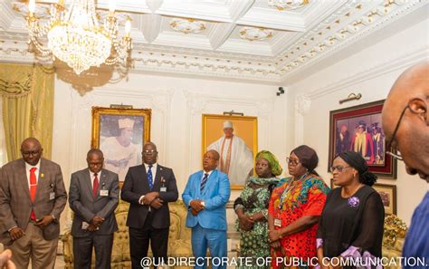 THE COLLEGE OF MEDICINE, UNIVERSITY OF IBADAN PAY A CONDOLENCE VISIT TO ...