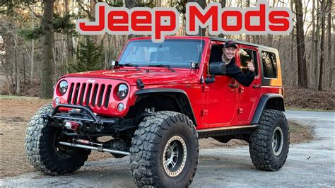 Jeep Wrangler Mods for the Daily Driver - YouTube