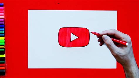 Drawing Youtube Logo Draw Youtube Logo How To Draw Youtube Logo | Images and Photos finder