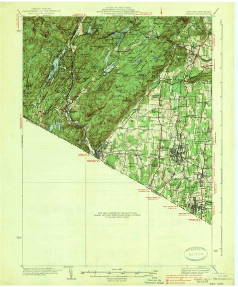 Ramapo, NY-NJ (1938, 62500-Scale) Map by United States Geological Survey | Avenza Maps