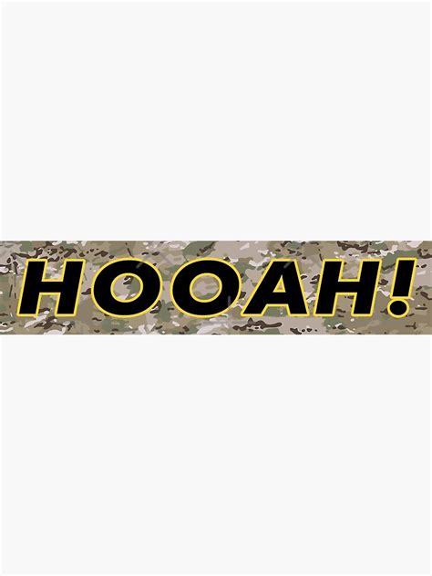 "Hooah! - US Army" Poster for Sale by Fast-Designs | Redbubble