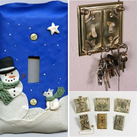 30 Fantastic And Fun Ways To Decorate Your Switch Plate Covers - DIY ...