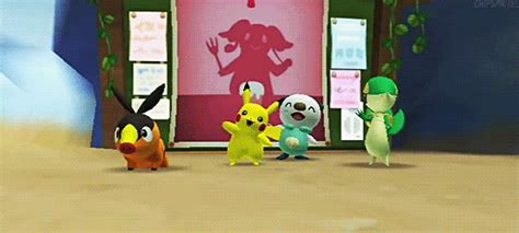 Oshawott pokemon pikachu GIF - Find on GIFER