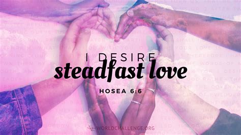 Hosea 6:6 | World Challenge