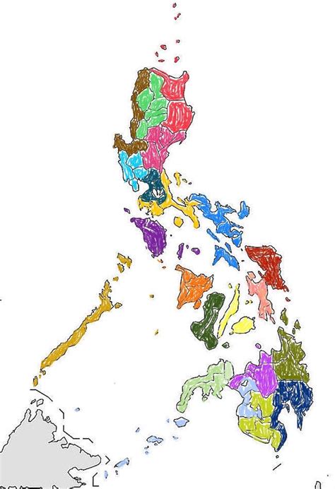 Philippine Map With Regions