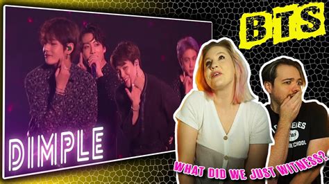 First Time Reaction to BTS - Dimple Live - Couple's Reaction - YouTube