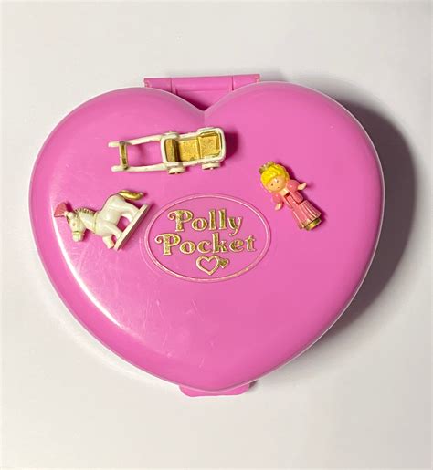 Vintage 1990s Polly Pocket Starlight Castle Compact Box - Etsy