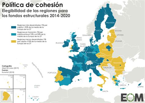 ¿Qué nivel de riqueza tienen las regiones de la Unión Europea? - Mapas de El Orden Mundial - EOM