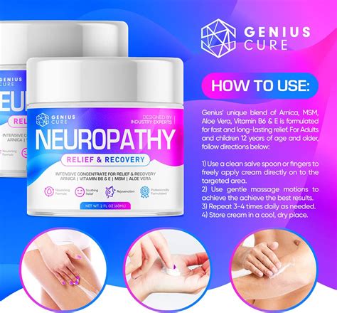 Buy Neuropathy Nerve Pain Relief Cream - Maximum Strength Relief Cream ...