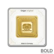 1 oz Geiger Edelmetalle Square Gold Bar