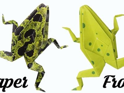 Origami Insect : Jumping Frog
