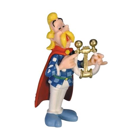 Asterix & Obelix Figur | Troubadix Harfe | Plastoy | xfueru.com