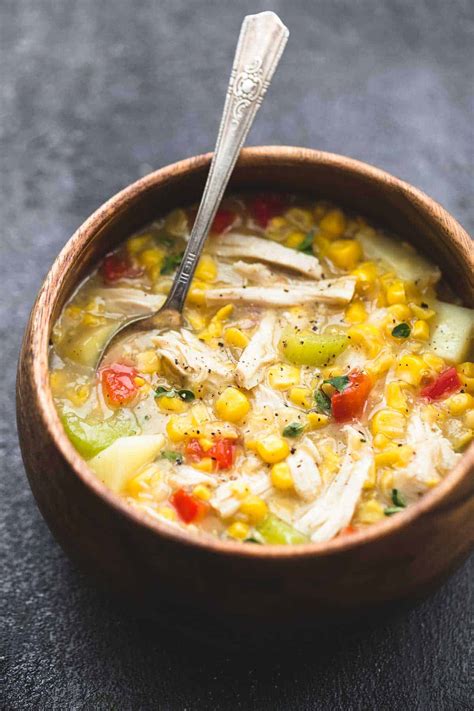 Leftover Turkey Corn Chowder - Creme De La Crumb