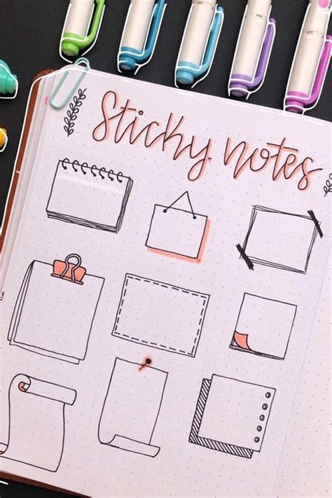 Best Bullet Journal Paper Note Doodles For Inspiration - Crazy Laura ...