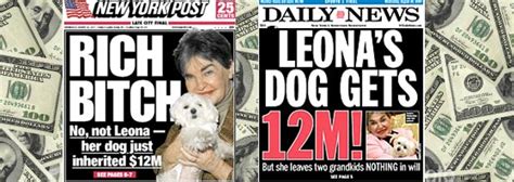 Leona Helmsley Gives Her Dog $12 Million in Death - Gothamist