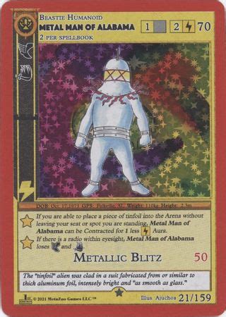 Metal Man of Alabama - Metazoo TCG | TrollAndToad