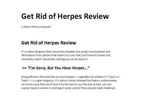 Herpes Genitalis Treatment | PPT | Free Download