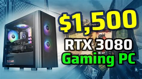 BEST RTX 3080 Gaming PC for $1500!! - YouTube