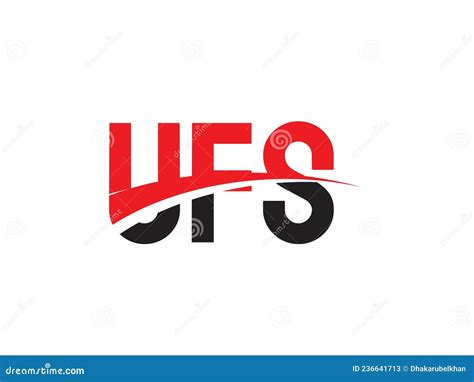 UFS Letter Initial Logo Design Vector Illustration Stock Image - Image of sign, element: 236641713