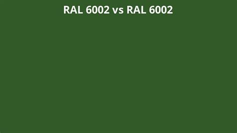 RAL 6002 vs 6002 | RAL colour chart UK