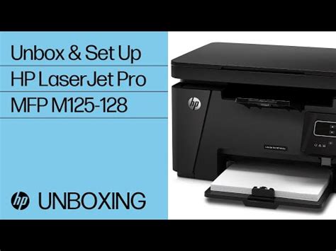 HP LaserJet Pro MFP M127fn Setup | HP® Support