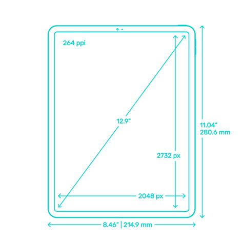 Apple iPad Dimensions & Drawings | Dimensions.Guide