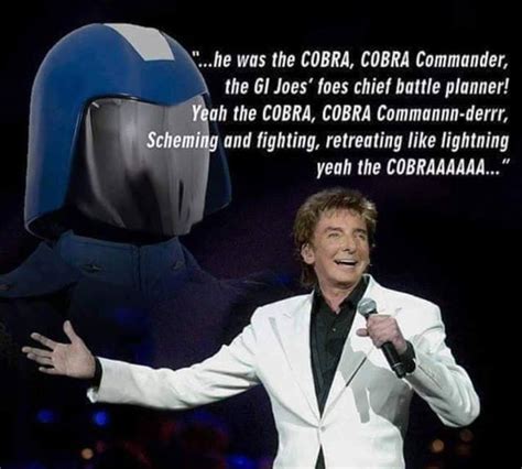 100% not rating this as a theme tune #gijoe #cobracommander #barrymanilow #copacabana #music # ...