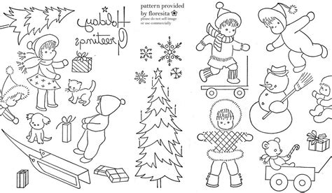 10 Free Christmas Hand Embroidery Patterns