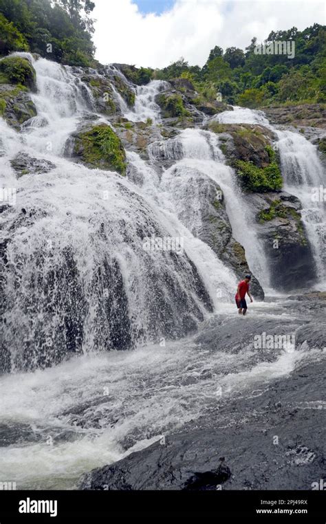 The Philippines, Samar Island: Bangon Waterfalls Stock Photo - Alamy