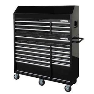 Husky 52 in. 18-Drawer Tool Chest and Cabinet Set - Tools In Action - Power Tool Reviews