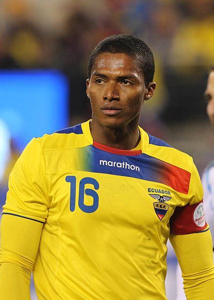 Antonio Valencia Ecuador in action during the Argentina Vs Ecuador ...