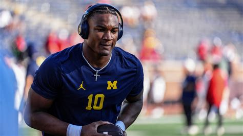 Michigan football names Alex Orji starting QB vs USC in Big Ten opener