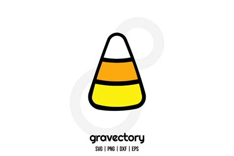 Candy Corn SVG Free - Gravectory